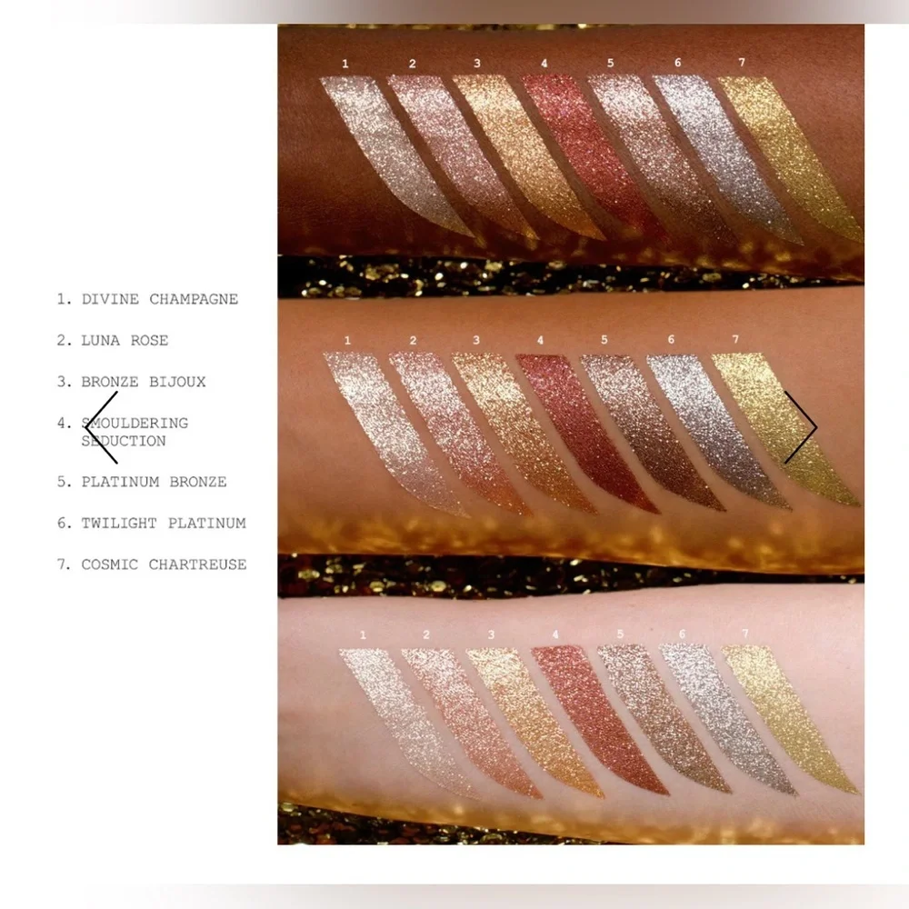 PAT MCGRATH‎ Bronze Bijoux FETISHEYES LONGWEAR LIQUID EYE SHADOW new